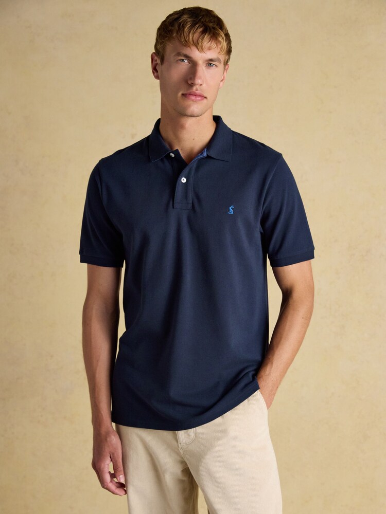 Joules Woody Polo Shirts Navy/Green/Brown/Orange/Brown Stripe 5 Pack - Image 2 of 11 Joules Woody Polo Shirts Navy/Green/Brown/Orange/Brown Stripe 5 Pack - Image 2 of 11