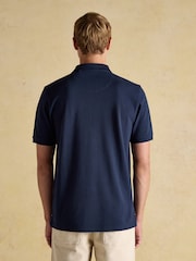 Joules Woody Polo Shirts Navy/Green/Brown/Orange/Brown Stripe 5 Pack - Image 7 of 11