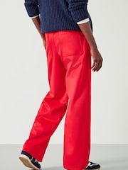 Hush Red Harrison Pintuck Joggers - Image 3 of 5