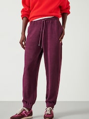 Hush Red Alyna Textured Joggers - Image 1 of 5