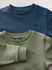 Blue/Green Sweatshirt and Joggers 2 Pack Set (3mths-7yrs) - Image 8 of 8