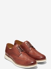 Cole Haan Mens OriginalGrand Wingtip Oxford Shoes - Image 2 of 7