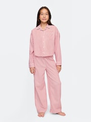 Gap Red Matching Family Kids Christmas Stripe Pyjamas (6-13yrs) - Image 1 of 4