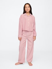 Gap Red Matching Family Kids Christmas Stripe Pyjamas (6-13yrs) - Image 3 of 4