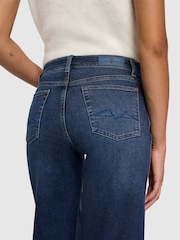 7 For All Mankind Blue Lotta Cisco Jeans - Image 4 of 5