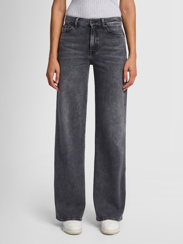 7 For All Mankind Lotta Night Out Grey Jeans - Image 3 of 5