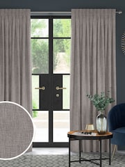 Fog Grey Viam Made to Measure Curtains - Image 1 of 9