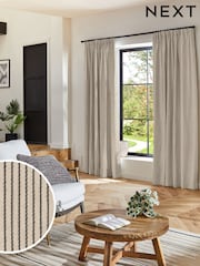 Charcoal Grey Coil Made to Measure Curtains - Image 3 of 11