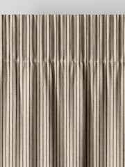 Charcoal Grey Coil Made to Measure Curtains - Image 7 of 10
