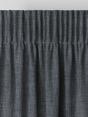 Ink Blue Viam Made to Measure Curtains - Image 6 of 9