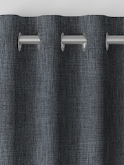 Ink Blue Viam Made to Measure Curtains - Image 7 of 9