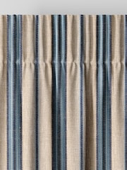 Denim Blue Multa Made to Measure Curtains - Image 7 of 10