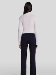 7 For All Mankind Синие джинсы Bootcut Bair Majesty Jeans - Изображение 5 из 6
