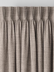 Hessian Natural Viam Made to Measure Curtains - Image 5 of 9