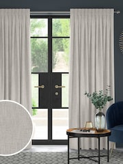 Dove Grey Viam Made to Measure Curtains - Image 10 of 10