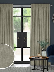 Olive Green Viam Made to Measure Curtains - Image 1 of 9