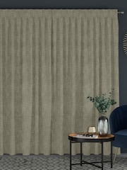 Olive Green Viam Made to Measure Curtains - Image 2 of 9