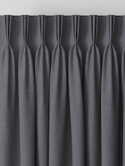 Black Charcoal Viam Made to Measure Curtains - Image 5 of 9