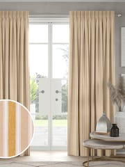 Pollen Yellow Dendi Made to Measure Curtains - Image 1 of 9