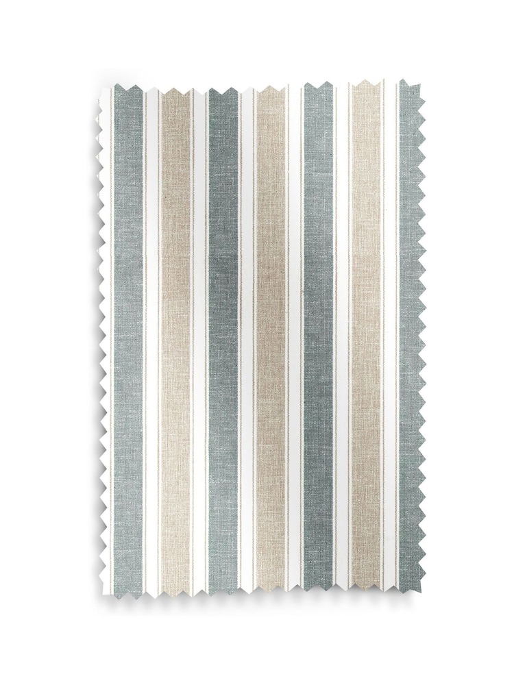 Seafoam Blue Dendi Made to Measure Curtains - Image 10 of 10