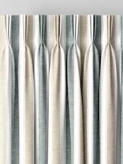 Seafoam Blue Dendi Made to Measure Curtains - Image 6 of 10