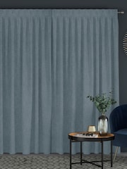 Danube Blue Viam Made to Measure Curtains - Image 2 of 9