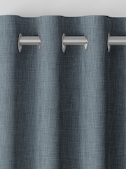 Danube Blue Viam Made to Measure Curtains - Image 7 of 9