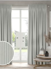 Seafoam Blue Coil Made to Measure Curtains - Image 1 of 10
