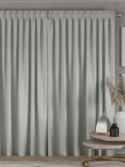 Seafoam Blue Coil Made to Measure Curtains - Image 2 of 10