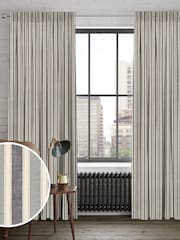 Denim Blue Dendi Made to Measure Curtains - Image 1 of 9