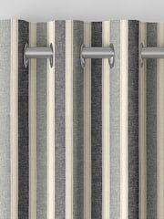 Denim Blue Dendi Made to Measure Curtains - Image 7 of 9
