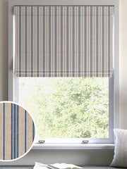 Denim Blue Multa Made to Measure Roman Blind - Image 1 of 6