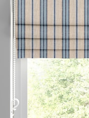 Denim Blue Multa Made to Measure Roman Blind - Image 2 of 6