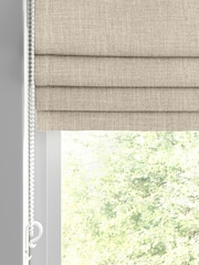 Linen Natural Viam Made to Measure Roman Blind - Image 2 of 6