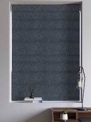 Ink Blue Viam Made to Measure Roman Blind - Image 2 of 6