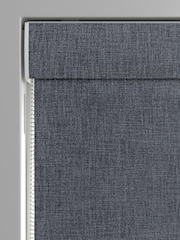 Ink Blue Viam Made to Measure Roman Blind - Image 4 of 6