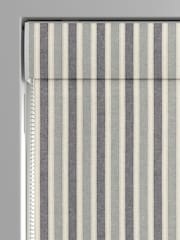 Denim Blue Dendi Made to Measure Roman Blind - Image 4 of 6