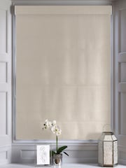 Fawn Natural Coil Made to Measure Roman Blind - Image 5 of 6