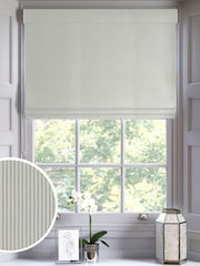 Seafoam Blue Coil Made to Measure Roman Blind - Image 1 of 6
