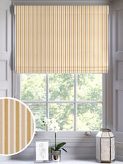 Pollen Yellow Dendi Made to Measure Roman Blind - Image 1 of 6