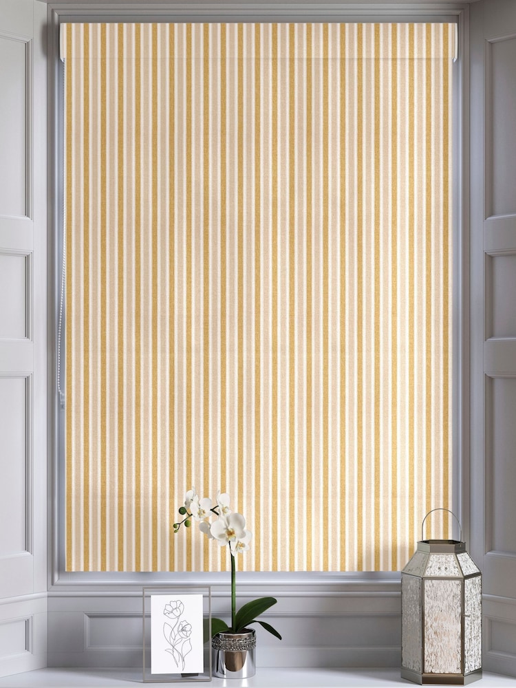 Pollen Yellow Dendi Made to Measure Roman Blind - Image 2 of 6