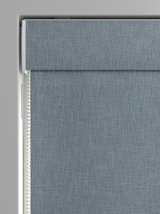 Danube Blue Viam Made to Measure Roman Blind - Image 3 of 6