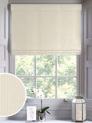 Dove Grey Coil Made to Measure Roman Blind - Image 1 of 6