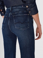 7 For All Mankind Dark Blue Modern Dojo Soho Jeans - Image 4 of 6