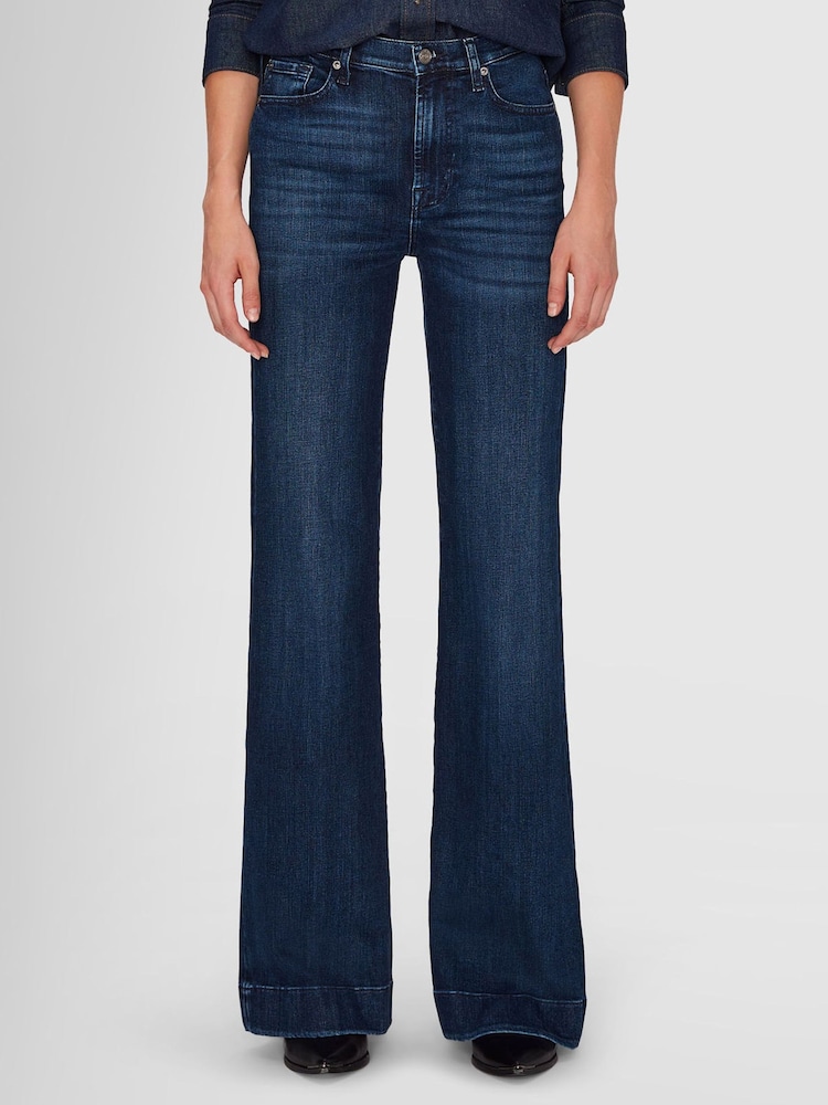 7 For All Mankind Dark Blue Modern Dojo Soho Jeans - Image 5 of 6