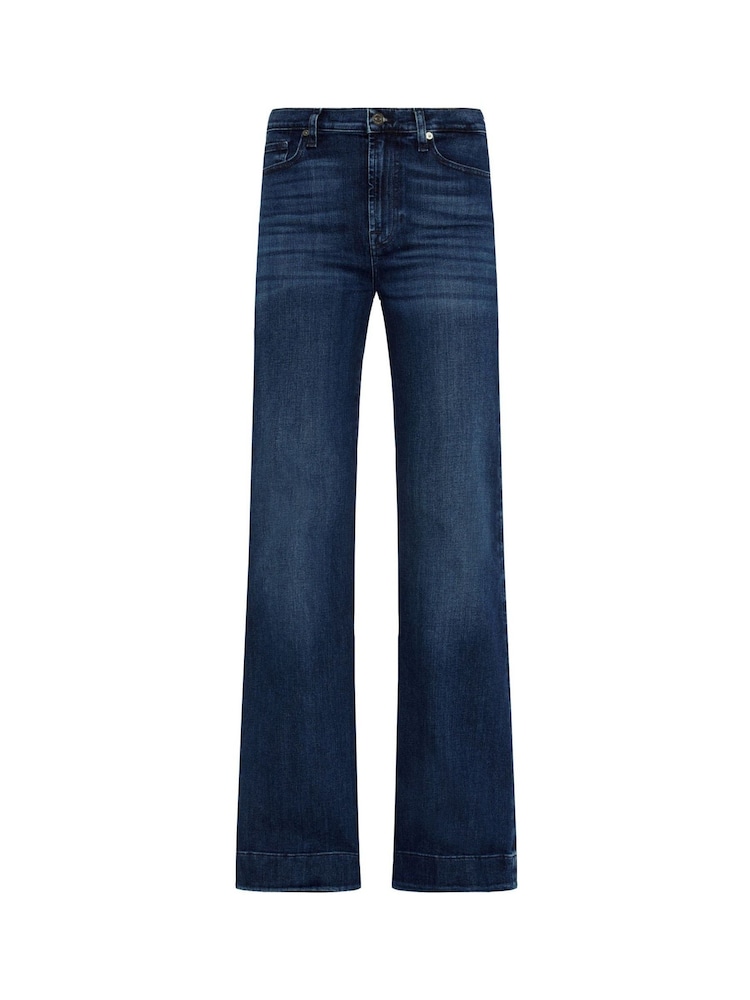 7 For All Mankind Dark Blue Modern Dojo Soho Jeans - Image 6 of 6