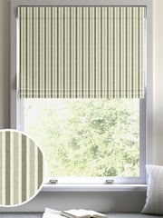 Sage Green Dendi Made to Measure Roman Blind - Image 1 of 6