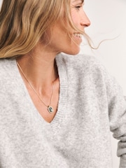 Anthology By JD Williams Grey Gifting V-Neck Jumper - Image 4 of 4