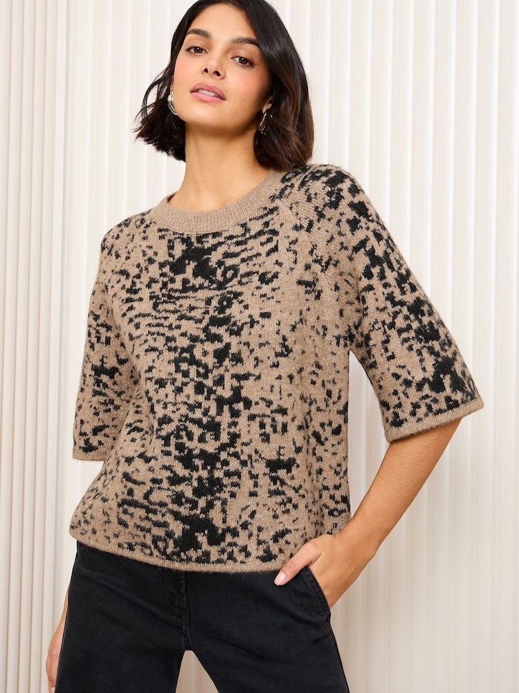 Friends Like These Animal Knitted Top - Image 1 of 4