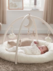 Mamas & Papas Cream Welcome To The World Duckling Playmat - Image 2 of 9